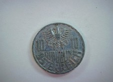 Austria 1951 10 Groschen Second Republic eagle (Groschen series) Coin
