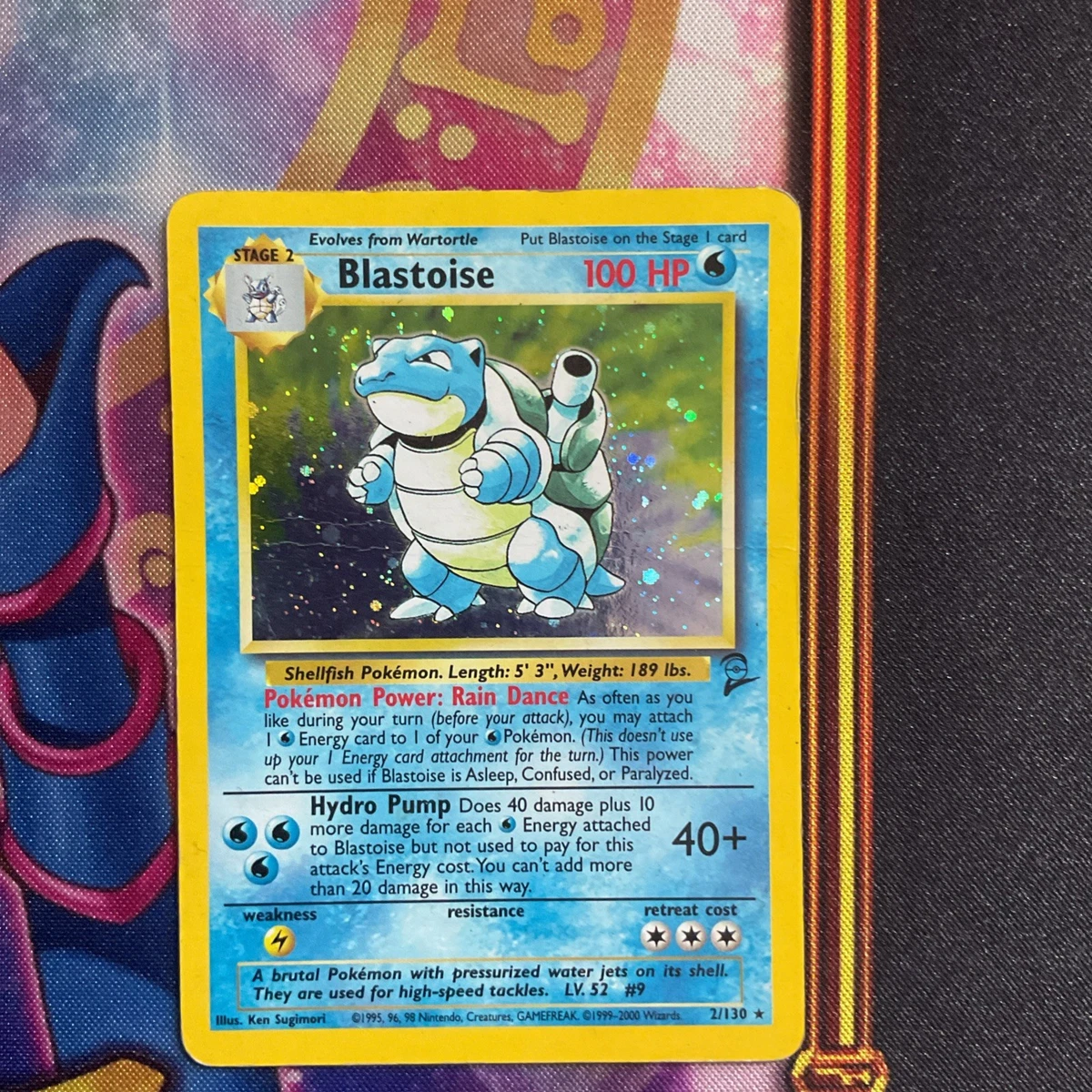 Blastoise Pokémon TCG Base Set 2 Individual Collectable Card Game