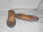Teiks Multicolor Metallic Leather Flats Size 9
