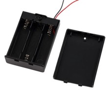 Porte-piles 3 x AA 4,5v avec couvercle et interrupteur 3 x AA Arduino Electro...