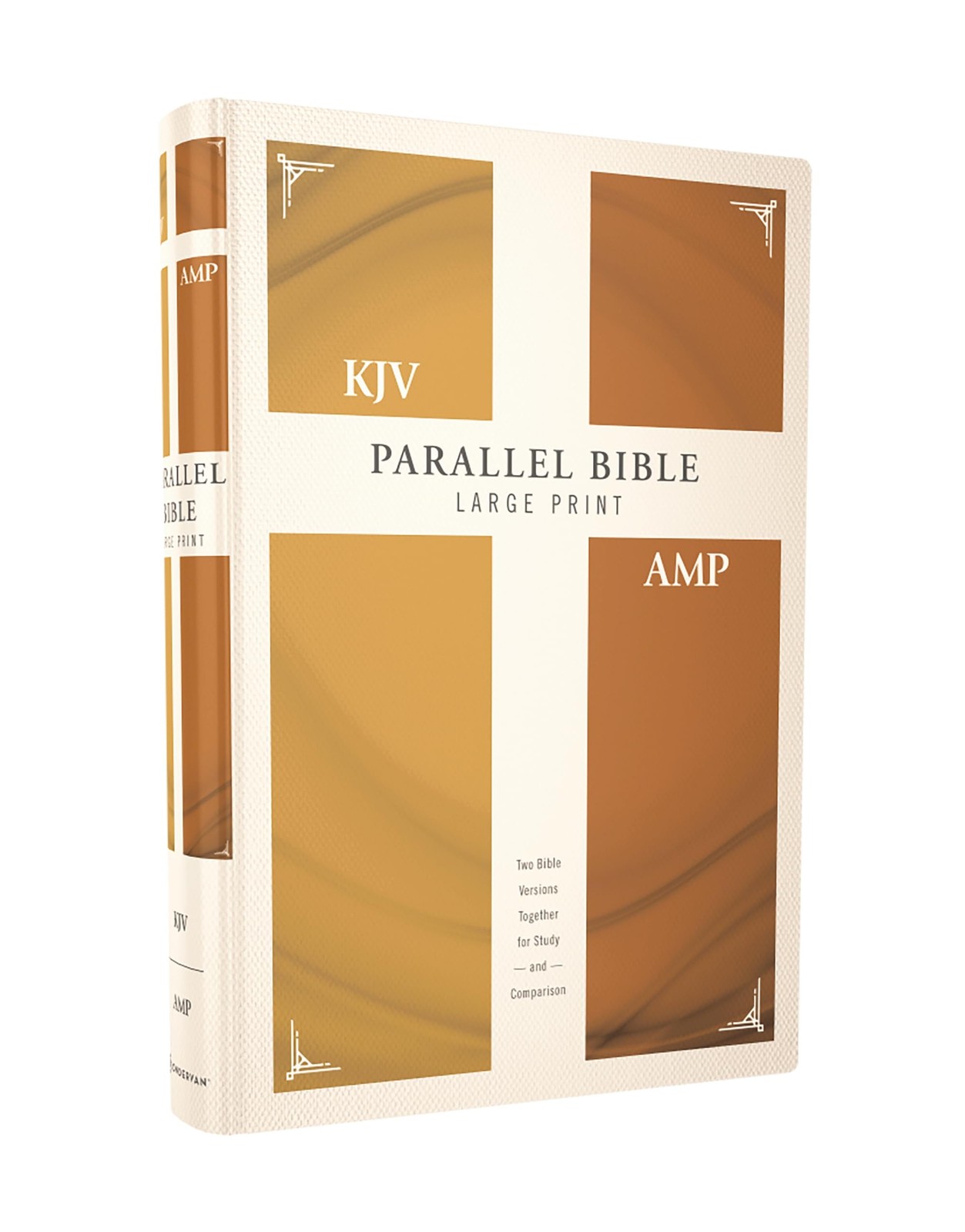 KJV, Amplified, Parallel Bible, Large Print, Hardcover, Red Letter: Two Bible V - Image 5