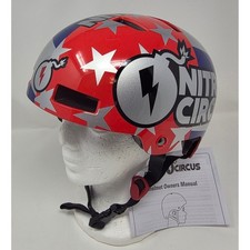 Nitro Circus Helmet Bold Bomb Logo Stars Stri...