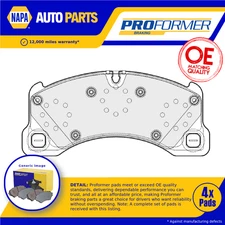 Brake Pads Set fits PORSCHE PANAMERA 971 4.0 Front 16 to 23 Proformer New