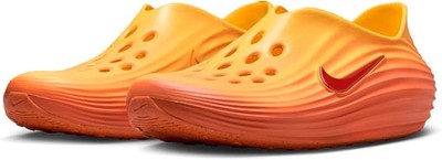 Nike Mens Reactx Rejuven8 Topaz Gold/Light Crimson/Turf Orange 9 Medium - Topaz