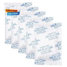 15 Pack 20 Gram Silica Gel Packs Desiccant Packets for Storage Moisture Packs