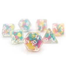 Sirius Dice Lucky Charm Glowworm 7ct Glow-in-The-Dark Role Playing Accessory