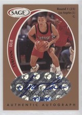 1998 SAGE Authentic Auto Bronze 87/650 Tyronn Lue #A26 Auto px8