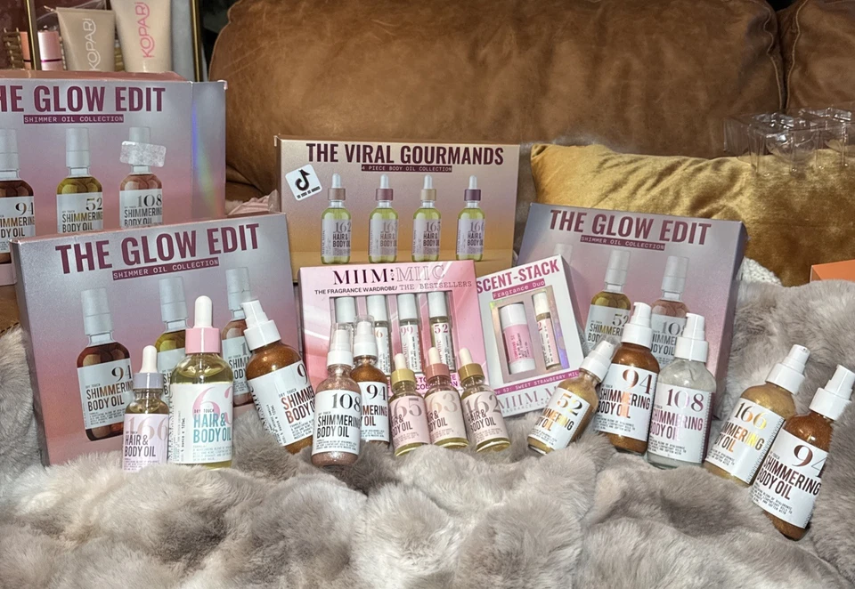 SALE! Lot Of MIIM MIIC - Shimmer Oil Collections The Glow Edit Sets, 62,63,64,65 - Image 2 of 4