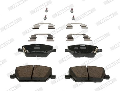 Ferodo FDB4688 brake pad set, disc brake for Fiat, Jeep