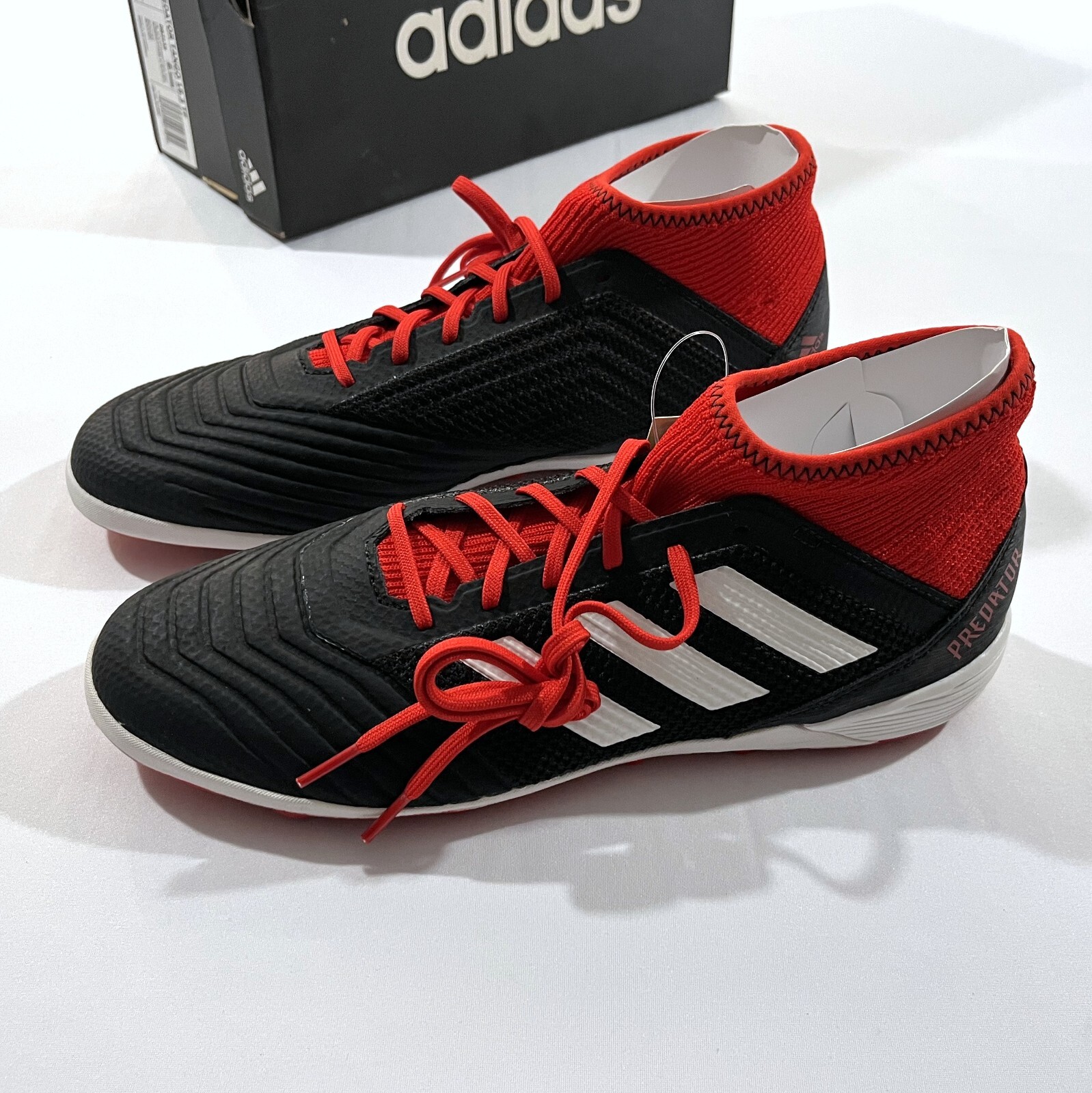 Adidas Predator Tango 18.3 TF Football Cleats Turf Soccer Sz 10 Red Black NIB eBay
