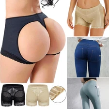 Women's Body Shaper Briefs Butt Lifter Panty Booty Enhancer Hip Push Up Booster