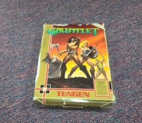 Gauntlet (Nintendo) NES (Complete in Box!) Works Well! (Includes Rare Poster!)