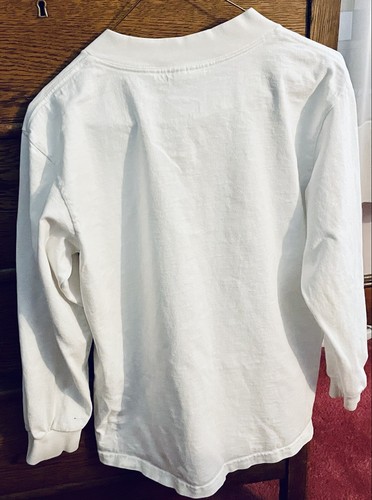 NIKE Mock Turtleneck YOUTH UNISEX Size Large White - Picture 2 of 5