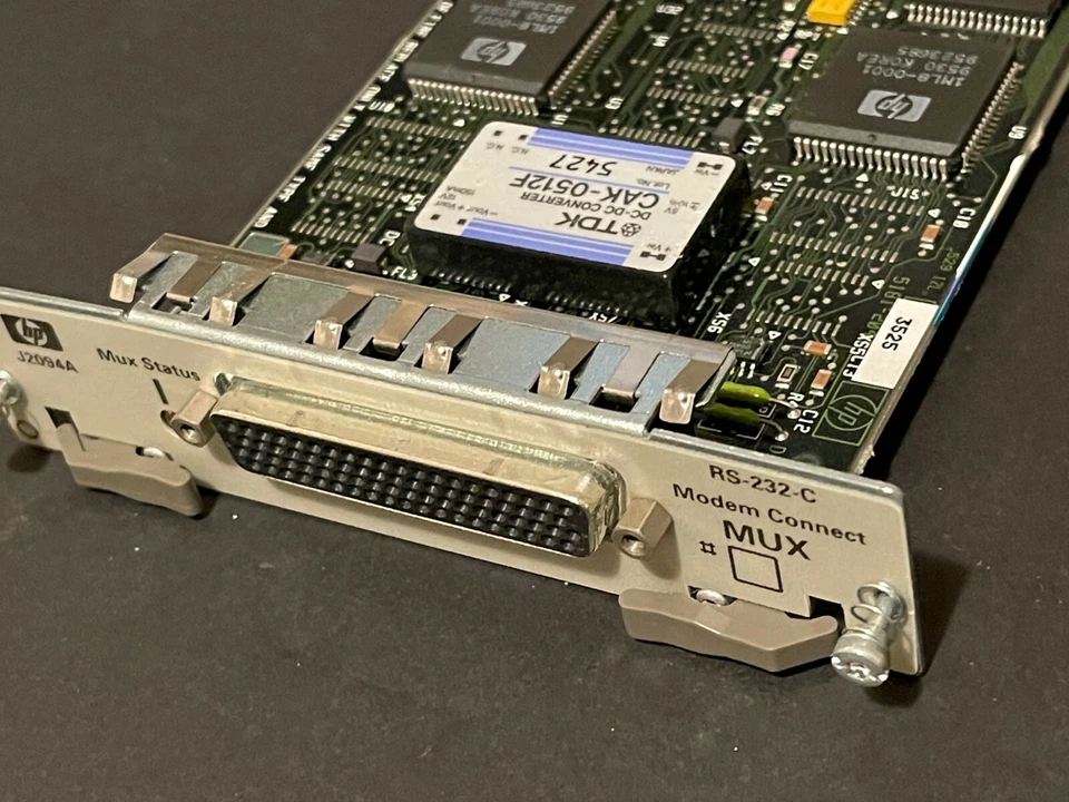 J2094A HP RS232-C MODEM CONNECT MUX CARD MODULE RARE LAST ONE QTY-1 - Image 2 of 4