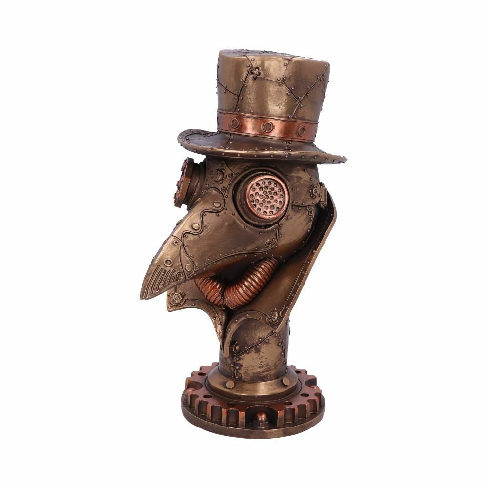 Steampunk Beaky Plague Doctor Bust Figurine RESIN FIGURE ORNAMENT 23cm TALL NEW
