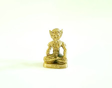 Mini Giant Phra Pirap Statue Buddha Hindu God Lucky Blessed Decor Pocket Collect