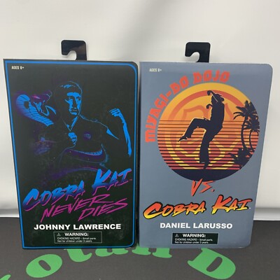 Diamond Select SDCC 2022 Exclusive Cobra Kai Daniel Larusso Johnny Lawrence Lot