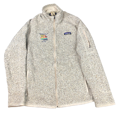 Patagonia Womens Full Zip Better Sweater Fleece Jacket Size Medium Company  Logo | eBay