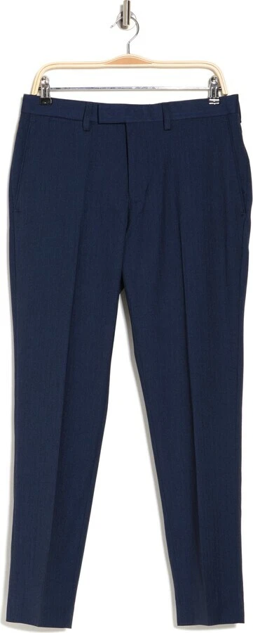 slim fit dress slacks Slim Fit Peak Lapel Louis Suit Jacket  Perry Ellis