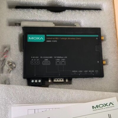 1PC NEW MOXA AWK-1137C-US-T Ethernet Bridge