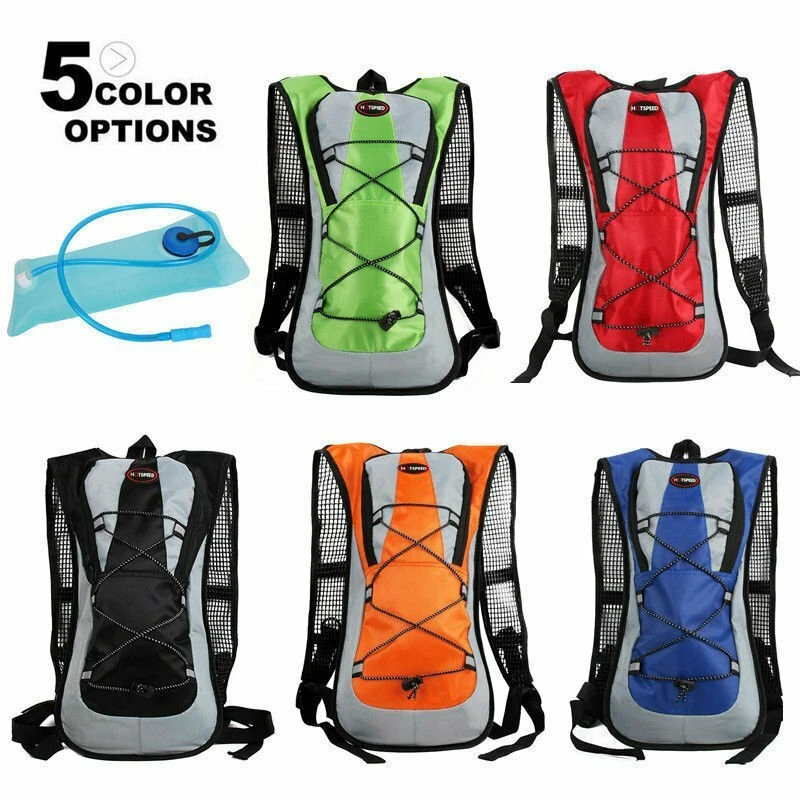 5L Bike Bicycle Hydration Pack Backpack + 2L TPU Water Bag Camelbak Cycle Hiking - image 2 of 4