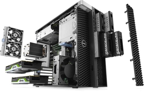 DELL Precision T7820 Silver 4116 12 Core 64GB 1TB SSD Nvidia GTX 1050 Win 11 Pr - Picture 3 of 6