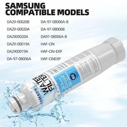 1-10PACK Genuine Samsung DA29-00020B HAF-CIN/EXP Refrigerator Water Filter New - Picture 4 of 17