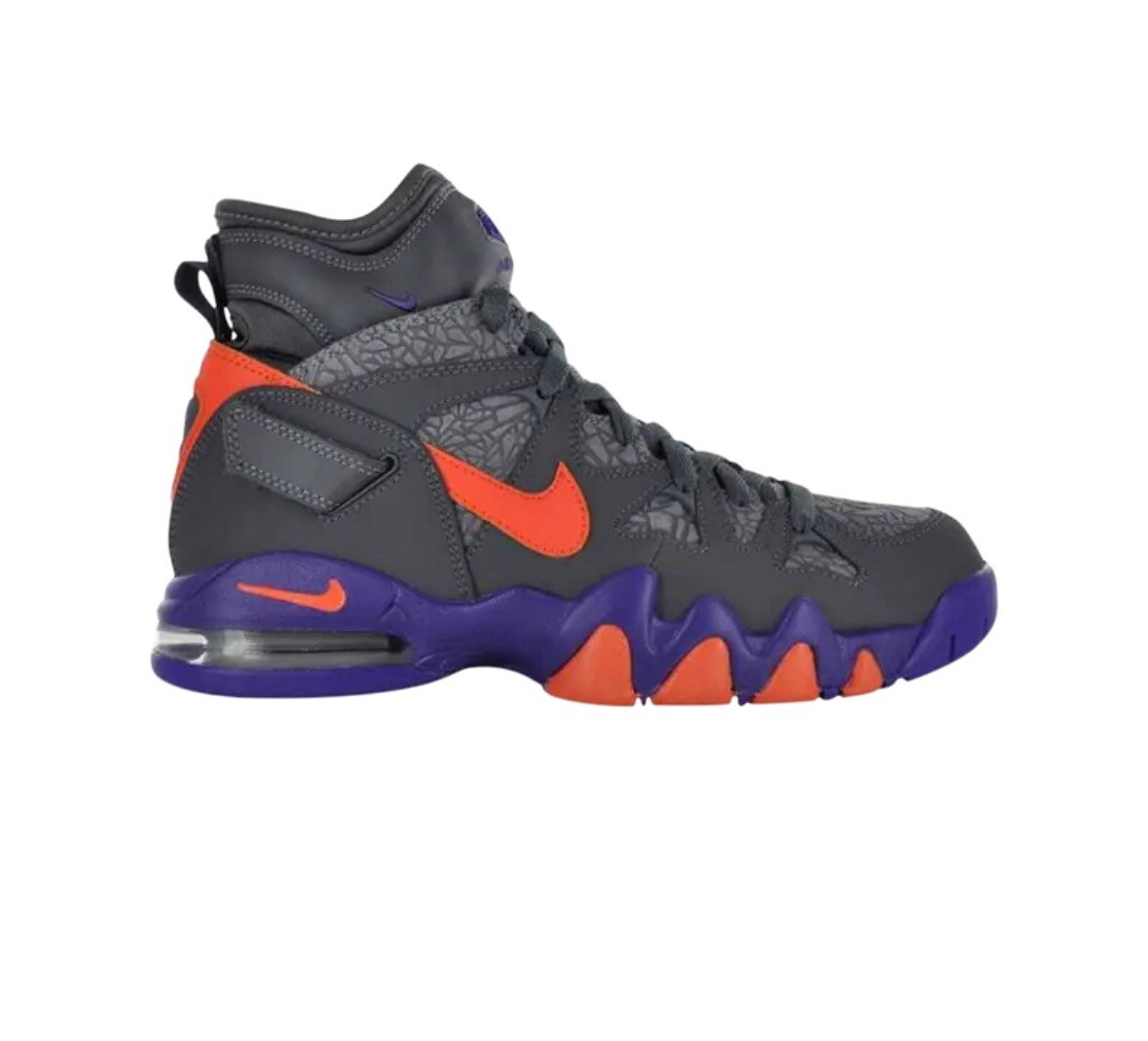Nike Air Max 2 Strong Force Men\'s Grey Orange & Purple Size 12 New 10.5 Nike Air Max 2 Strong Force Gray Orange Purple  main image 3
