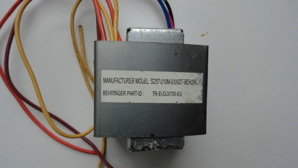 Behringer pro mixer DJX700 Transformer for part  SD57-210M-0300DF-BEH2 - image 3 of 4