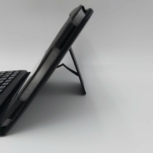 Bluetooth Keyboard Folio for iPad mini or iPad mini 2 - PU Black Leather w/cable - Picture 5 of 6