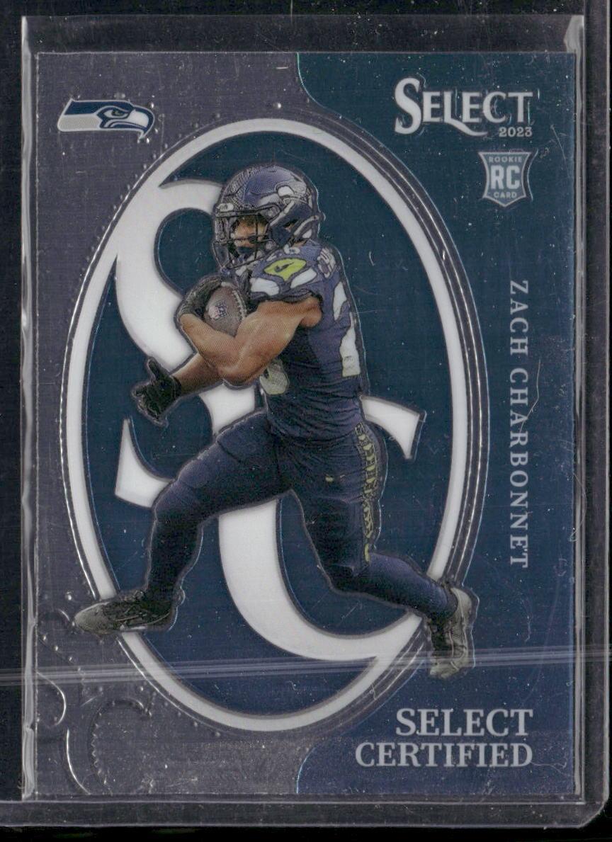 2023 Panini Select #CRO-ACH Zach Charbonnet Select Certified Rookies