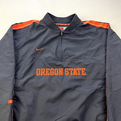 Nike製 DriFit【OREGON ST BEAVERS】JKT US XL Nike製 DriFit【OREGON ST BEAVERS】JKT US XL Men's Nike Black