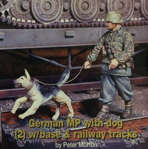 Figurine Militaire Jaguar 63007 - MP Allemand "Halt !" - Échelle 1/35 - Seconde Guerre Mondiale - Occasion