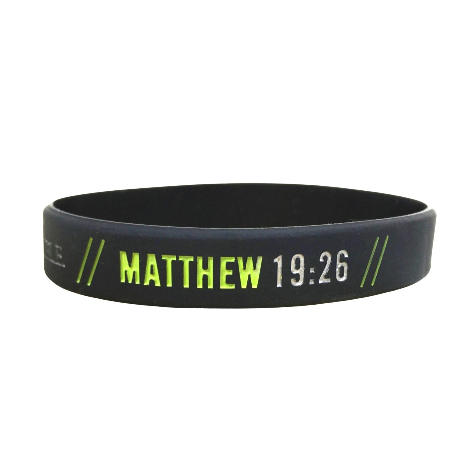 Bibelversarmbänder für Religion religiöse Schrift Glaube Liebe Matthäus 19:26