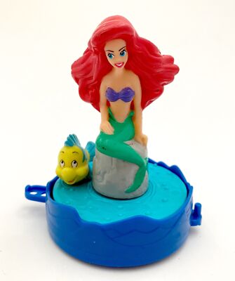 1994 Disney The Little Mermaid Ariel Flounder McDonalds Toy