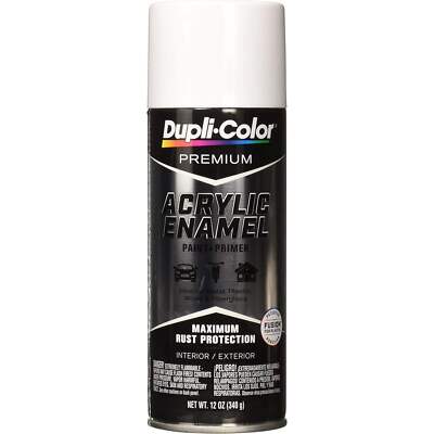 Dupli-Color PAE110 Premium Acrylic Enamel Spray Paint - Gloss White