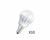 10 StüCk Osram Led Tropfenlampen 4W(25W) 765 250Lm E14 25000 Stunden