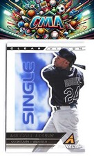 2013 Pinnacle #CV39 Michael Bourn Clear Vision Hitting Single