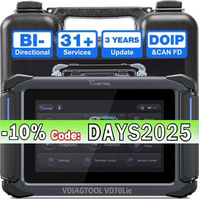 VDIAGTOOL VD70Lite Profi Bidirectional OBD2 Diagnosegerät Scanner Alle System DE