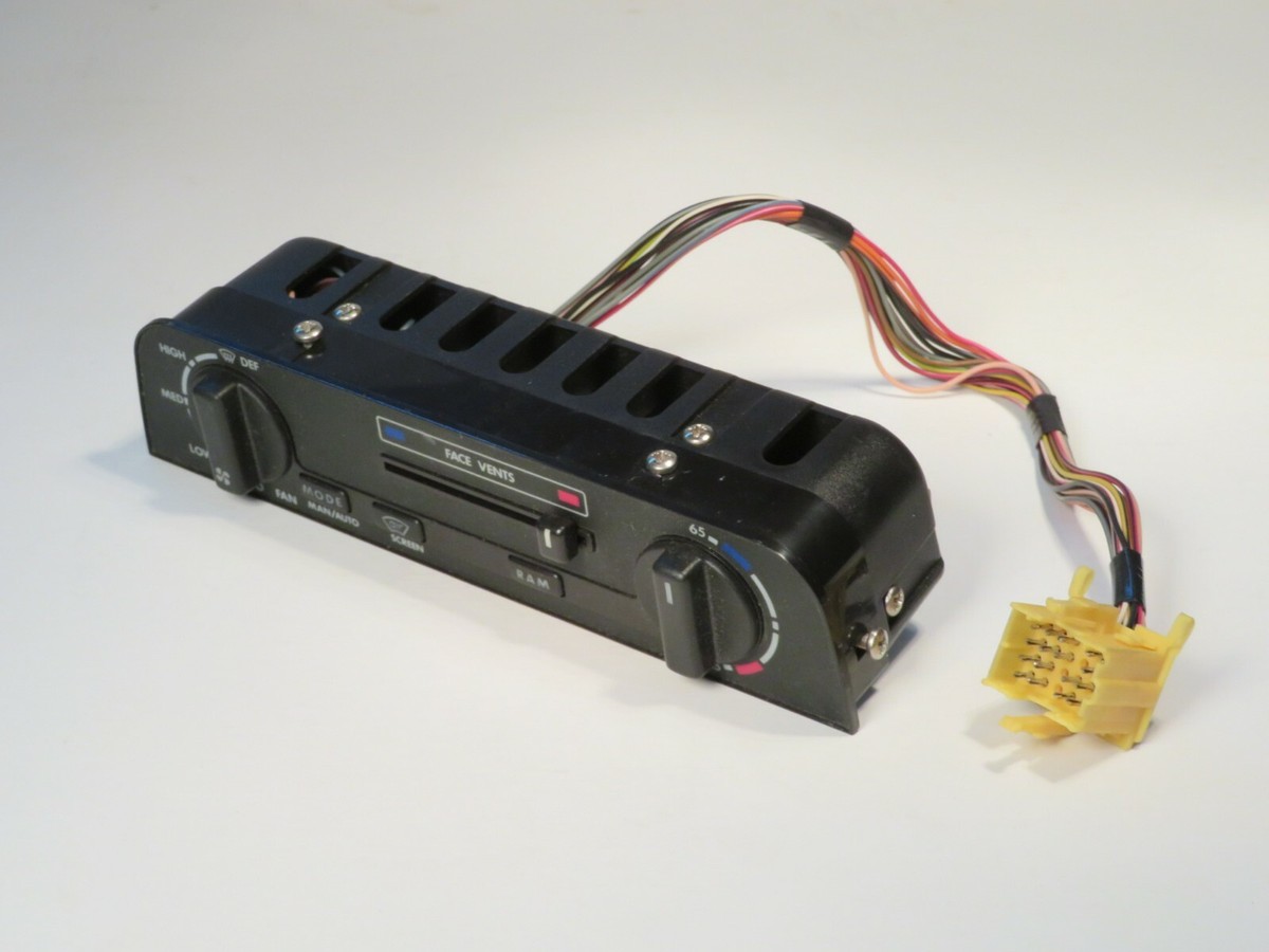 Jaguar XJ6 1991 1992 Factory Original Dash Heater Control Panel