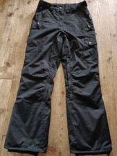 crane techtex snow pants black size S sk07