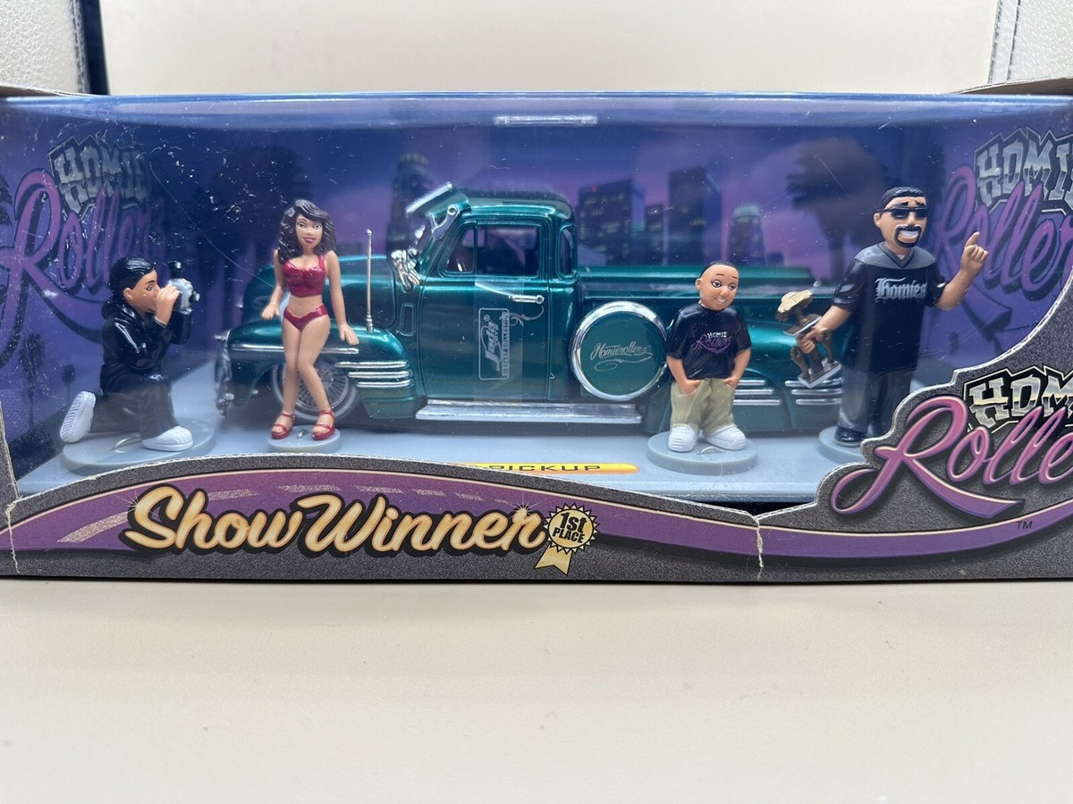 Jada toys homies 24分の1ミニカー Jada Toys Homie Rollerz Night Out '64 Chevy Impala 1:24