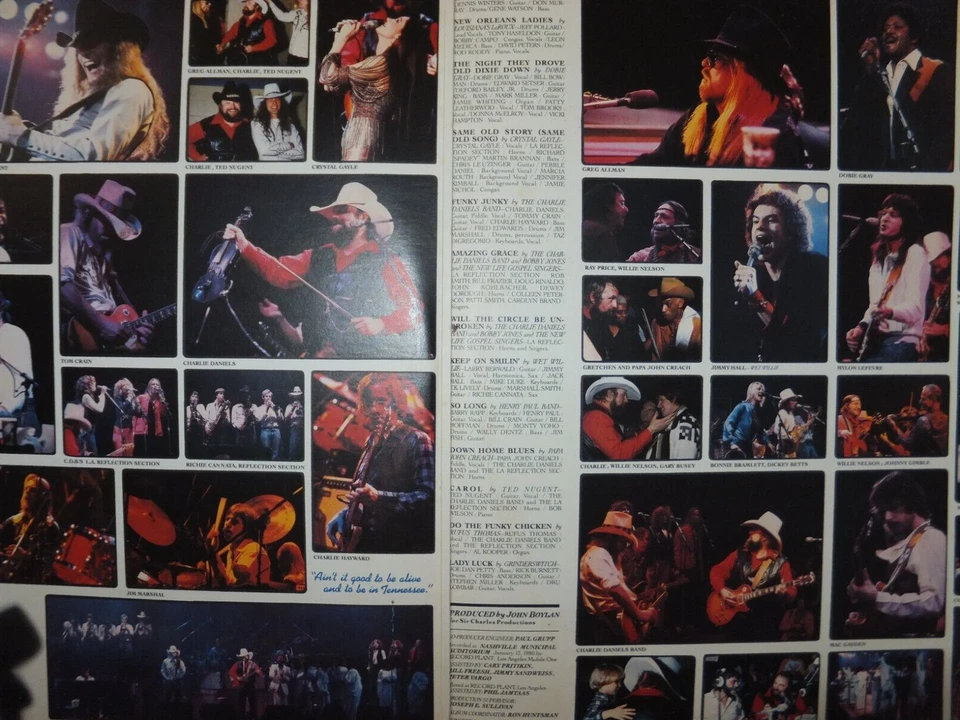 2 VINYL 33 TOURS THE CHARLIE DANIELS BAND / VOLUNTEER JAM VI / EPC 22107 / - Photo 2/3