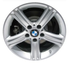 17 Bmw 3 Series Silveroem Wheel And Tire Rim 71535 7.5 Firestonecooper