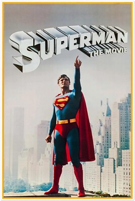 Superman: The Movie Personality Poster   DC Comics (1978) | Christopher Reeve