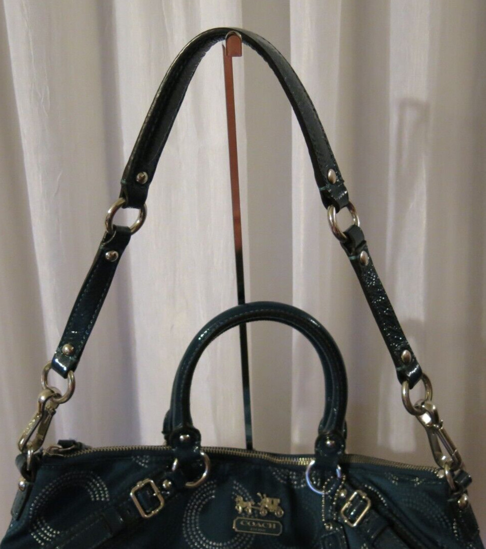 Coach Madison Dot Op Art Sophia Satchel 15935 Green … Gem