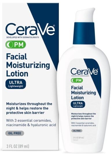 新品CeraVe Facial Moisturizing Lotion Cerave PM 3fl oz Facial Moisturizing Lotion - (CVE53745) | eBay