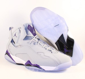 Jordan True Flight Wolf Grey/Court Purple-White (342964 051) Size 11.5 | eBay