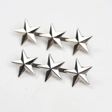 WW2 US Army Lieutenant General Rank 3 Star Insignia Rank Badges Pin Metal