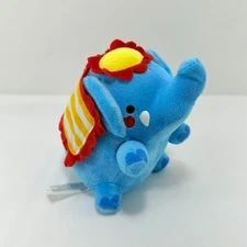 Design Ware Amscan Mattel Blue Elephant Toy Plush Circus Flower Colorful Baby